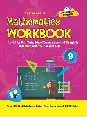 cover image of Mathematics Workbook Class 9